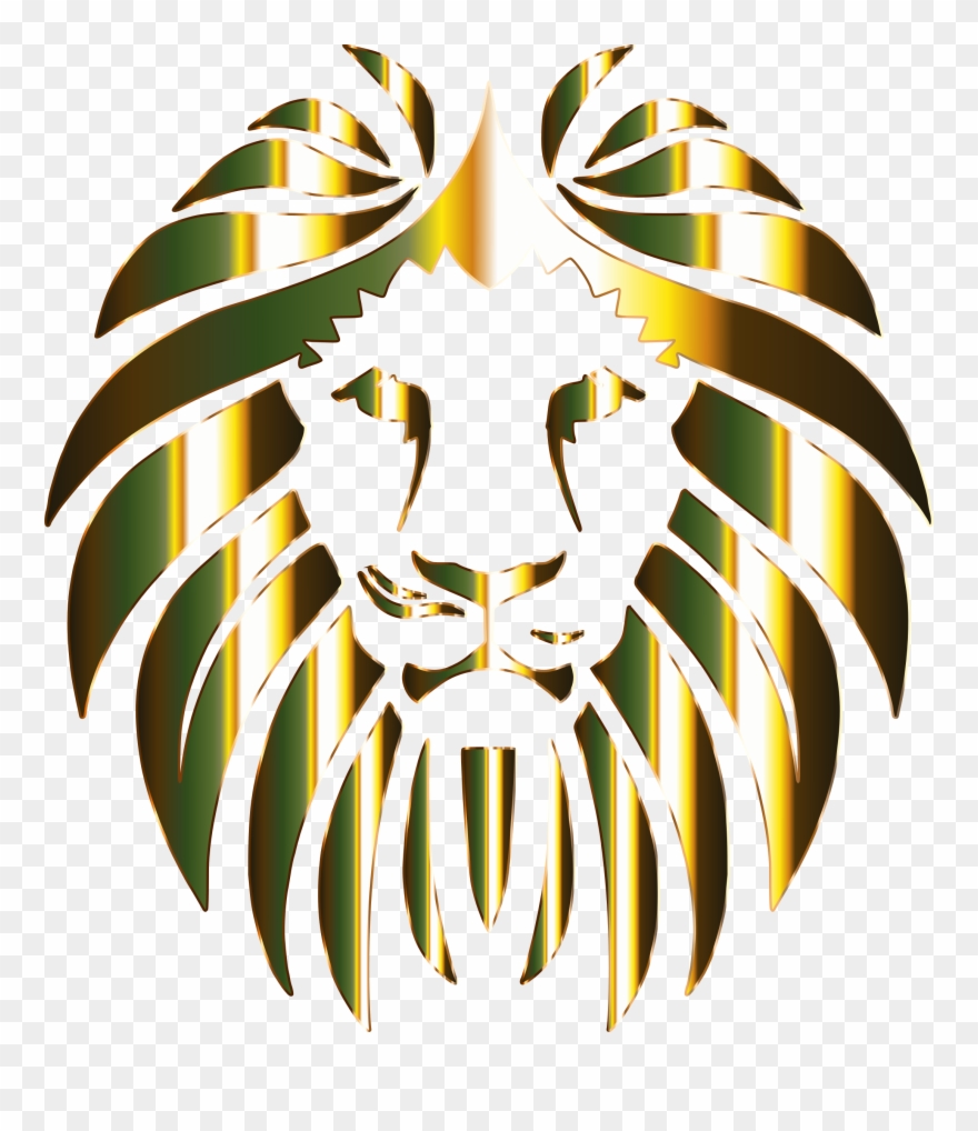 Big Image - Lion Design Transparent Background Clipart