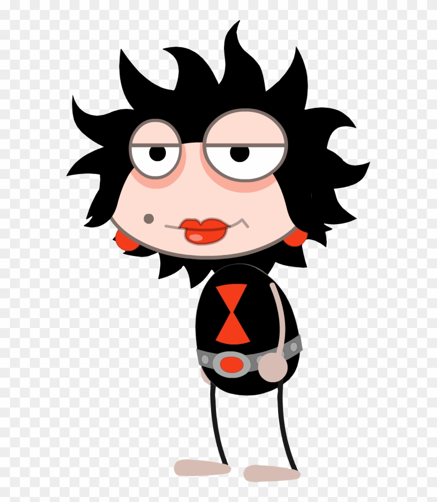Black Widow Clipart Marvel Wiki - Poptropica Black Widow - Png Download