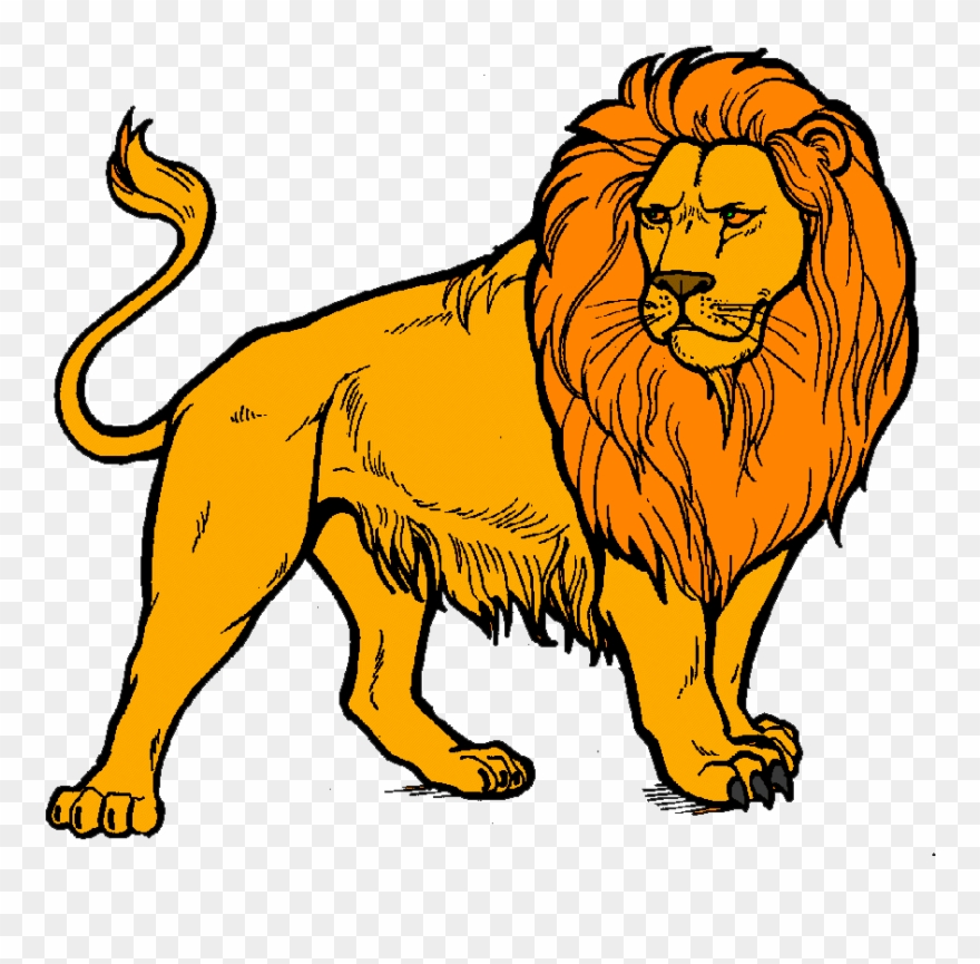 Image Black And - Limerick Poems About Lions Clipart