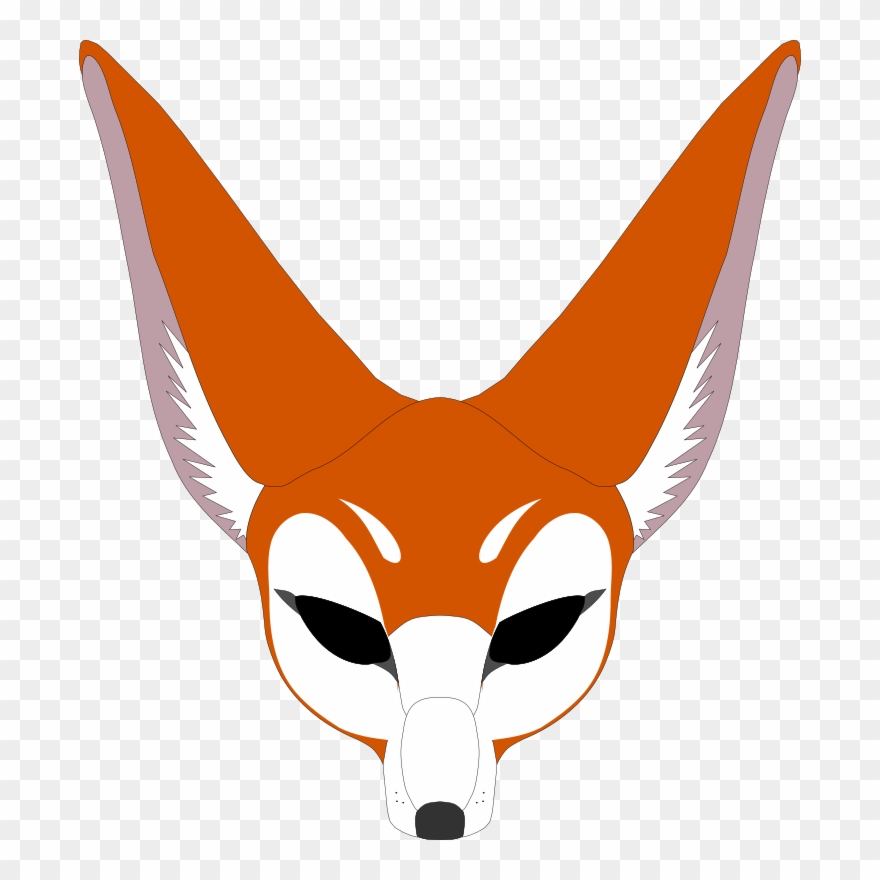 Fox Clipart Face - Red Fox Shower Curtain - Png Download