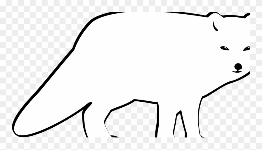 Arctic Fox Clipart Clipart - Png Download