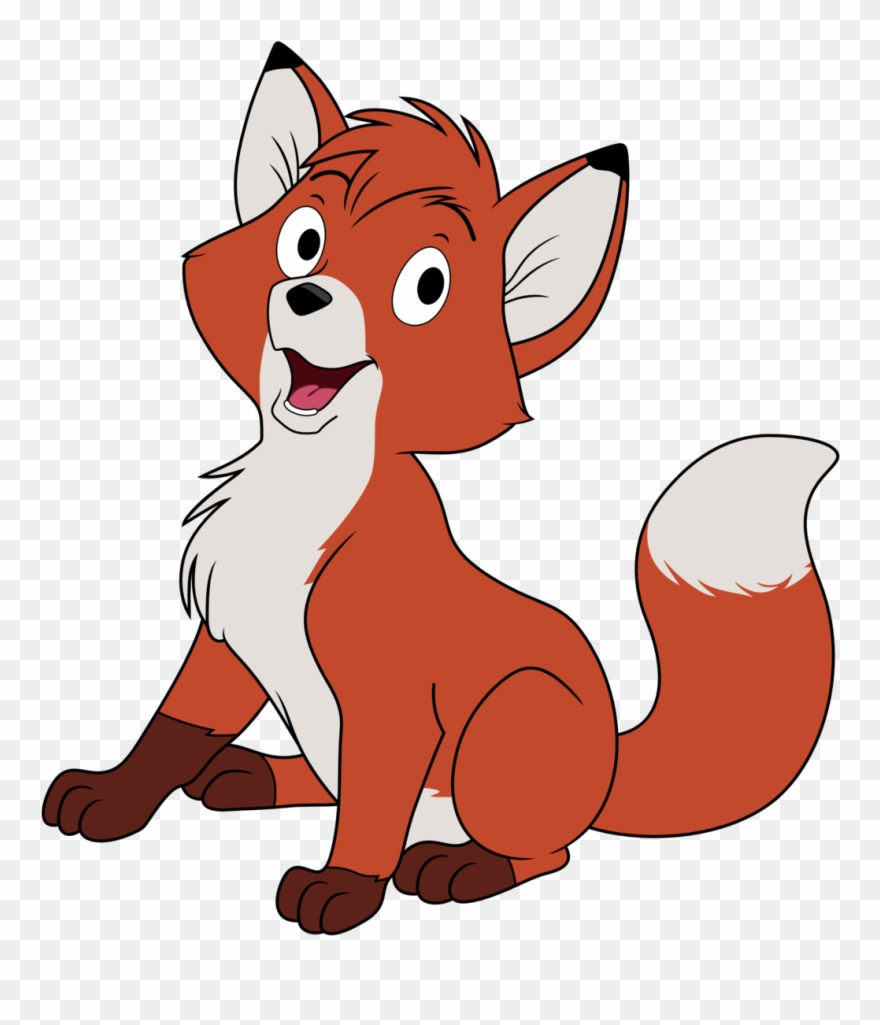 Fox Clipart Medieval - Fox From Fox And The Hound - Png Download