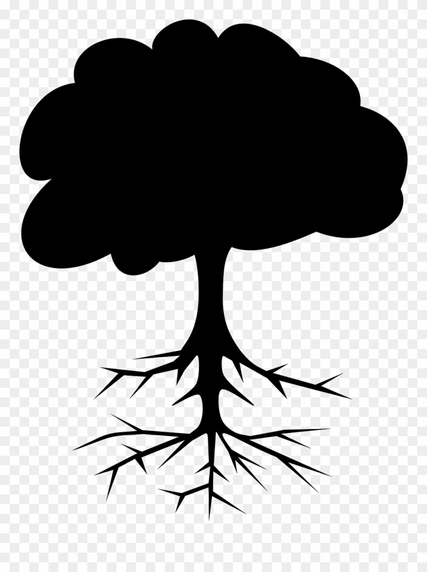 Section - Tree Drawing With Fruits Clipart