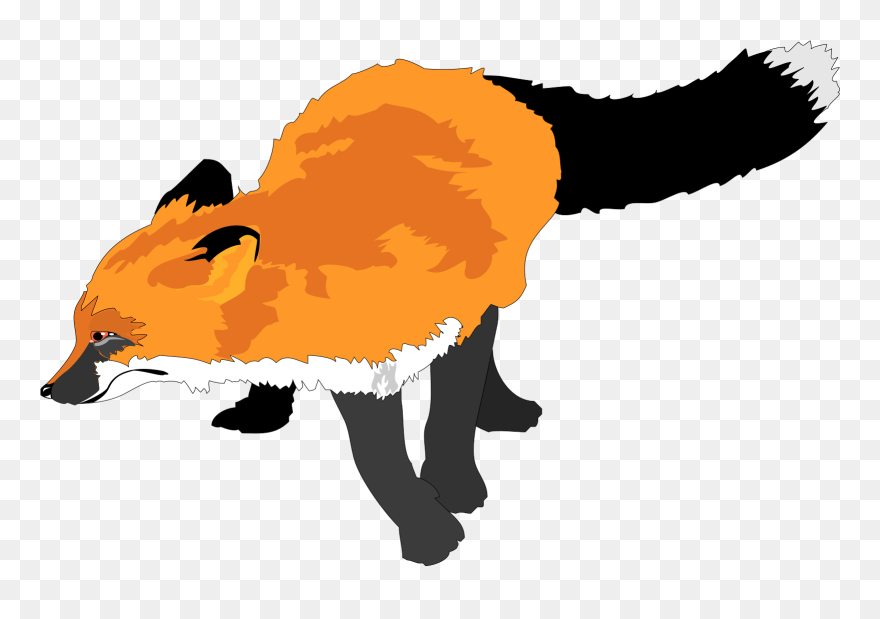 Wildlife Clipart Fox - Moving Pictures Of A Fox - Png Download