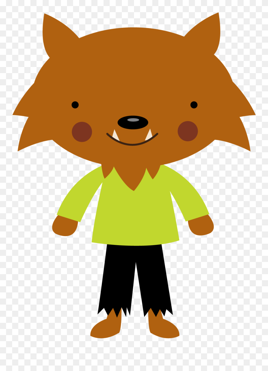 Halloween Werewolf Clipart - Png Download