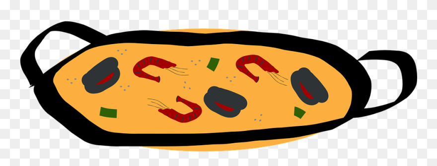 Paella Cliparts - Spanish Food Png Transparent Png