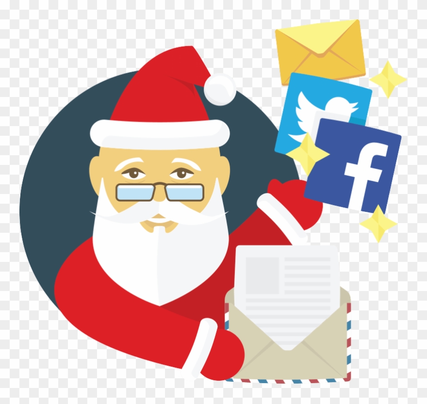 Do You Know Which Platform Santa Claus Uses - Santa Claus Clipart