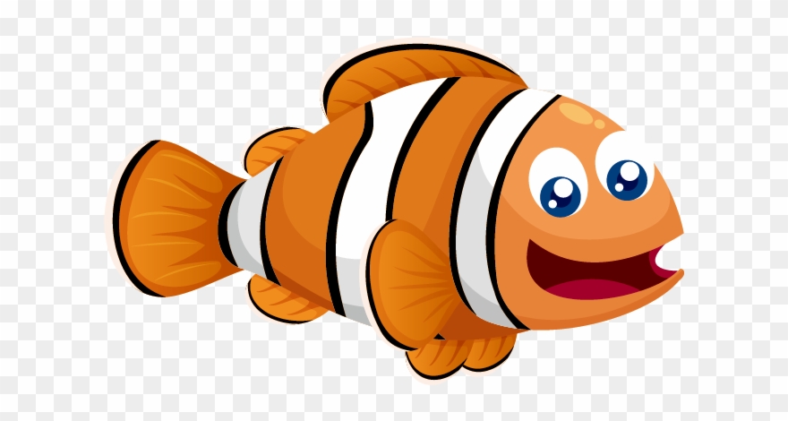 Design Animals Nature Marine Life - Cartoon Tropical Fish Png Clipart