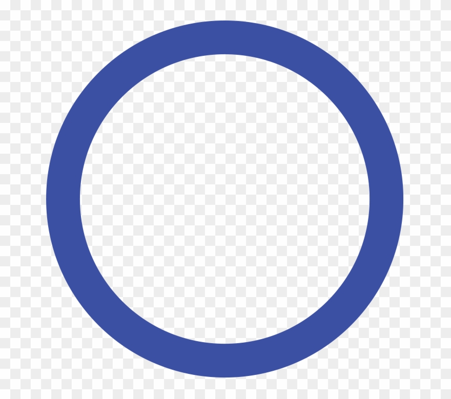 Build Your Own Disney Theme Park-style Buttons - Blue Circle Outline Png Clipart