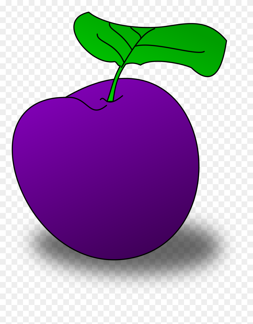 Plum/ameixa Clipart - Plum Clipart - Png Download