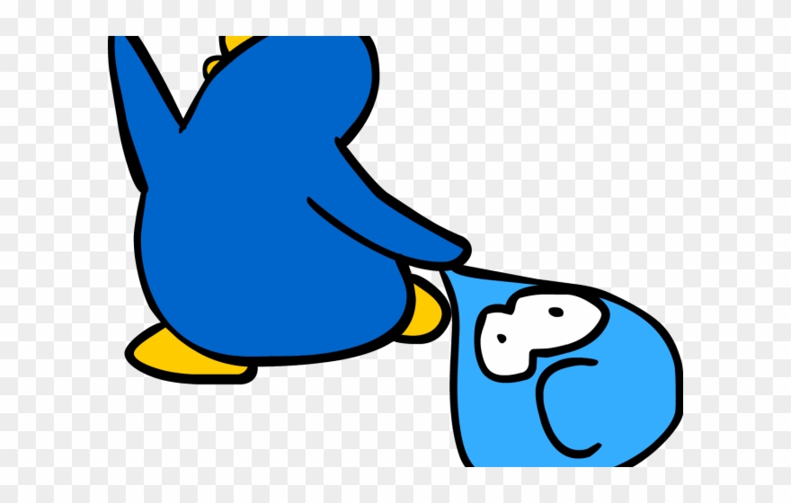 Skiing Clipart Blue Penguin - Club Penguin 2005 Puffles - Png Download