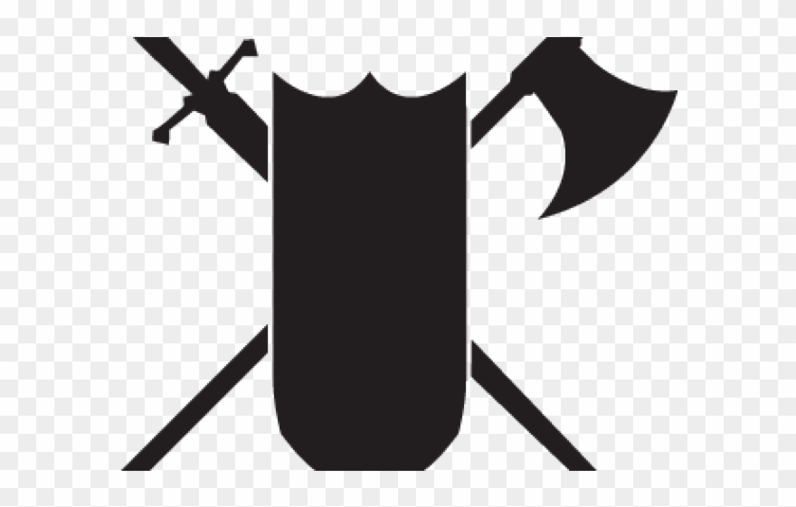 Dungeons Amp Dragons Clipart Vector - Dungeons And Dragons Fighting Symbol - Png Download