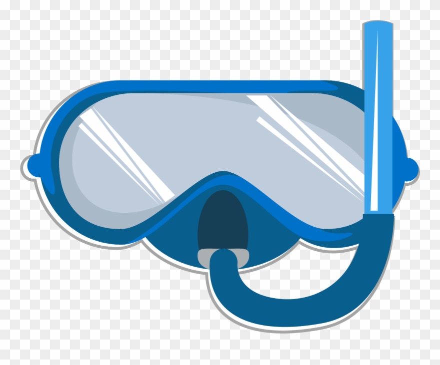 Goggles Clipart Water - Swimming Goggles Clipart - Png Download