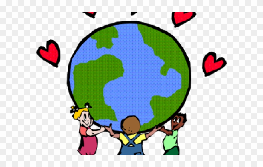 Earth Day Clipart Teacher Hug - Love For Mother Earth Clipart - Png Download