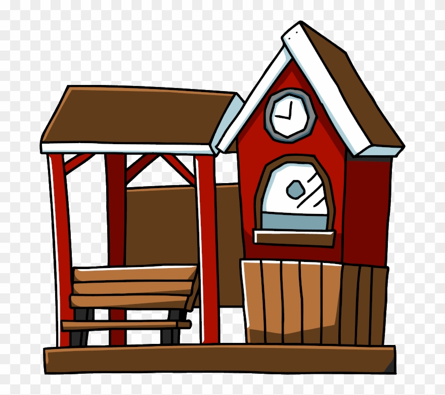 Train Station Png - Train Station Cartoon Png Clipart
