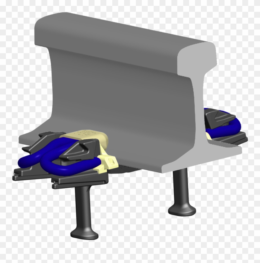 Ballasted Track - Fastclip Fc - Png Download