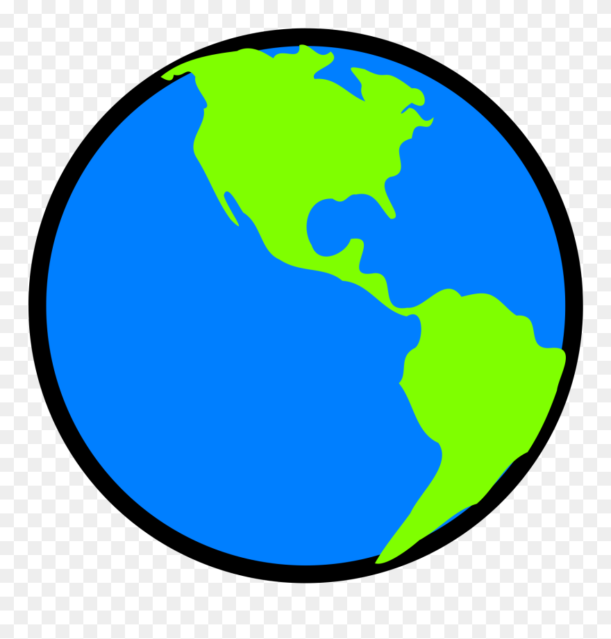 Blue And Green Edit Earth Clipart