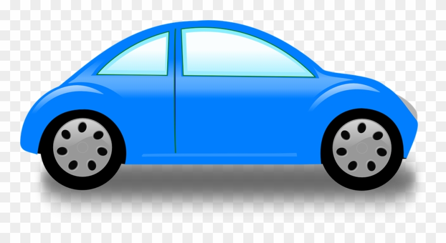Blue Car Clipart - Png Download