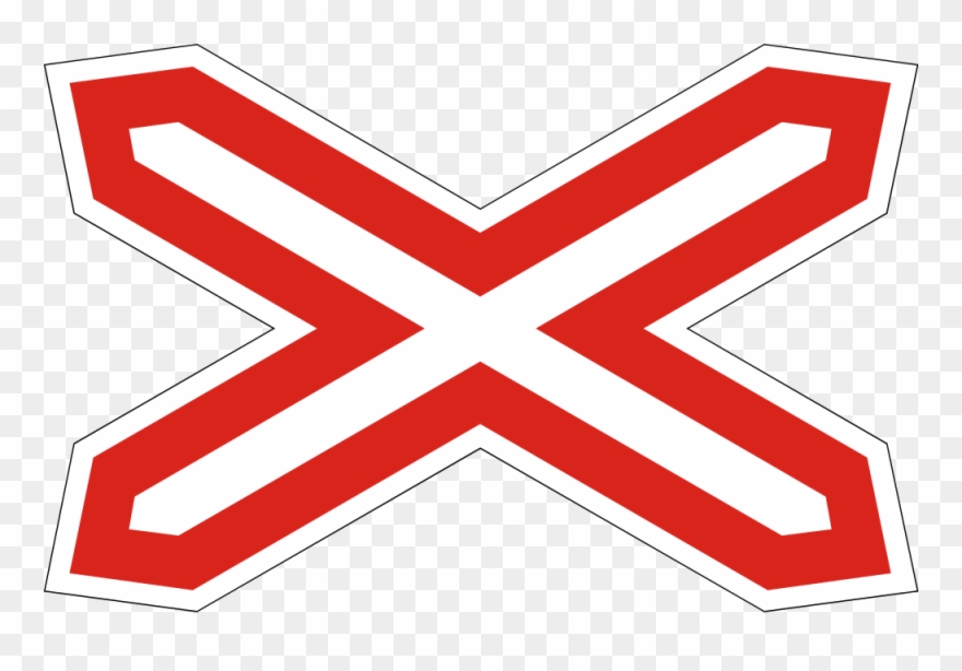 Open - Paso A Nivel Con Barreras Clipart