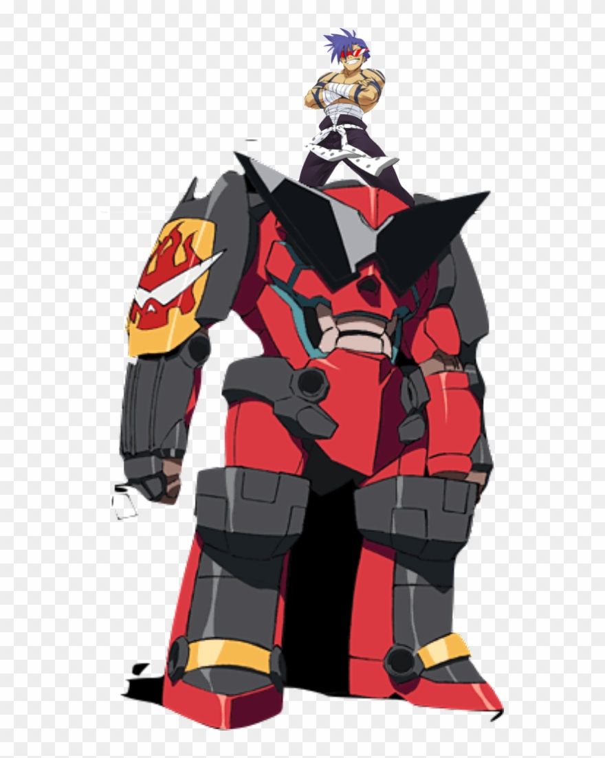 Kaminagurren - Gurren Lagann Mecha Clipart