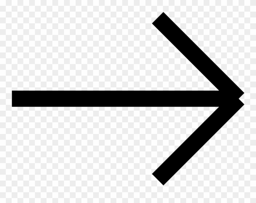 Rail Tracks Map Fleched - Right Arrow Clipart