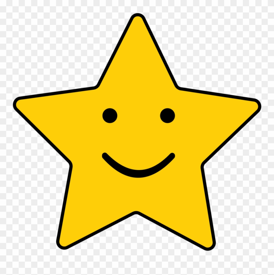 Star Wand Cliparts - Smiling Stars Clipart - Png Download