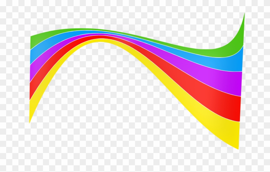 Download Rainbow Ribbon Transparent Bacground Clipart - Gay Rainbow Ribbons - Png Download