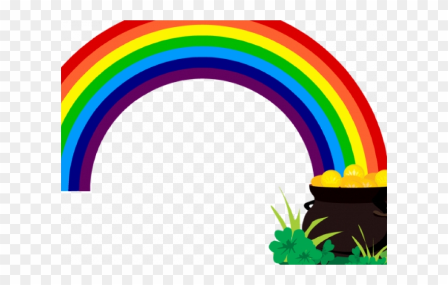 Rainbow Clipart Coloring - Sense Of Sight Examples - Png Download