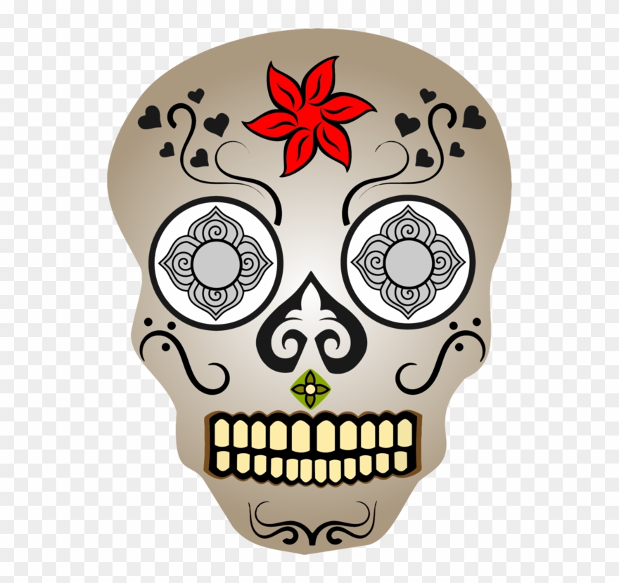 La Calavera Catrina Human Skull Symbolism Day Of The - Calavera La Catrina Clipart