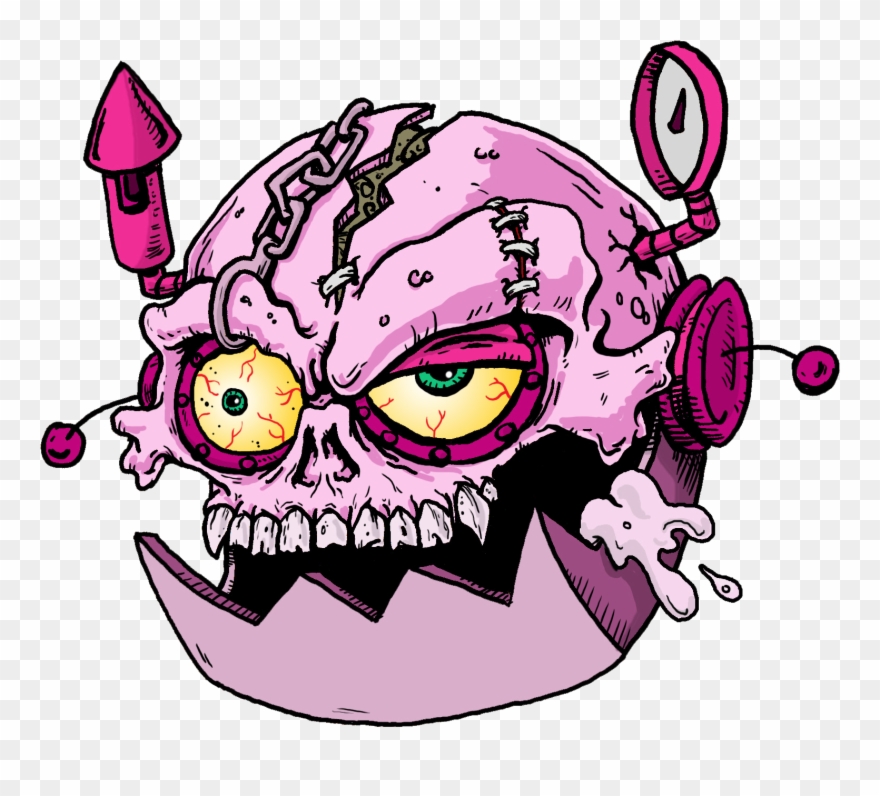 Cereal Ball Monster Design Tshirt Idea Cute - T-shirt Clipart