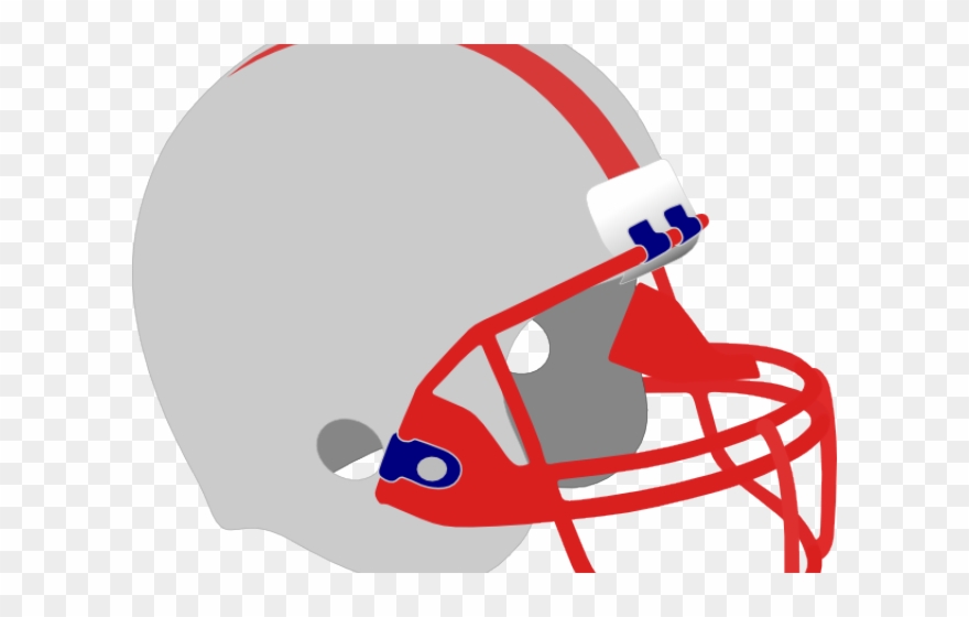 New England Patriots Clipart Patriats - Football Helmet Maroon And Gold - Png Download