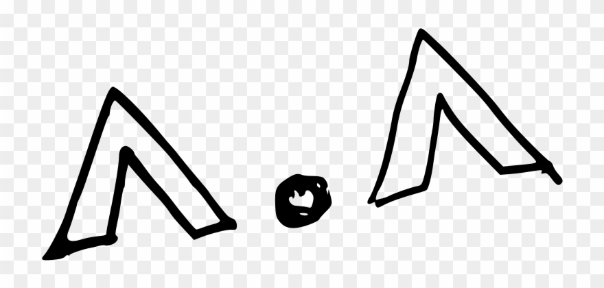 Free Emoticon Black Outlines - Black Clipart