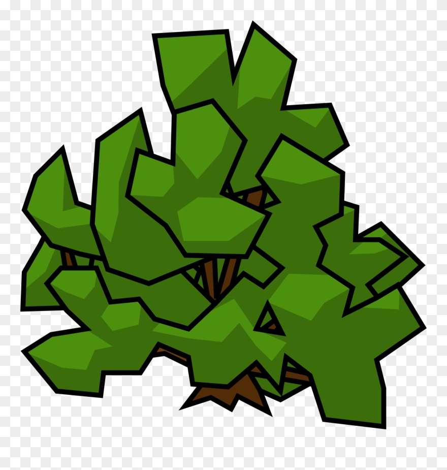 Big Image - Bush Clip Art Transparent - Png Download