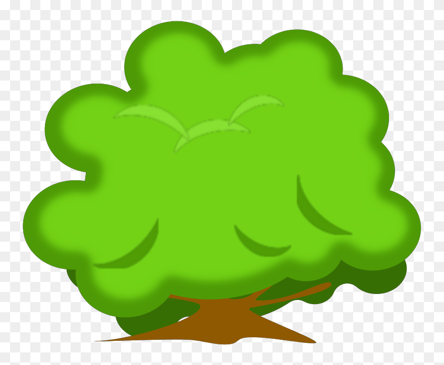 Bush Clipart Outline - Clip Art - Png Download