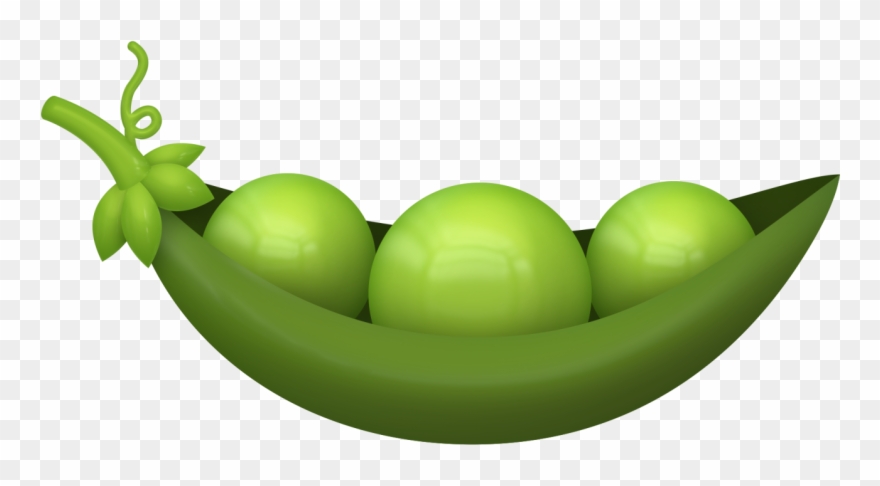 Ch - B *✿* - Petit Pois Dessin Couleur Clipart