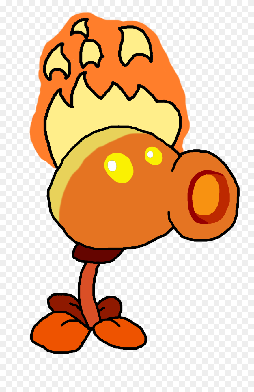 Plant Vs Zombies Drawing At Getdrawings Com - Peashooter Drawing Plants Vs Zombies Clipart