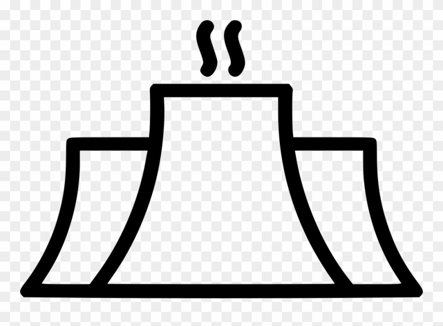 Power Plant Drawing - Power Station Clipart