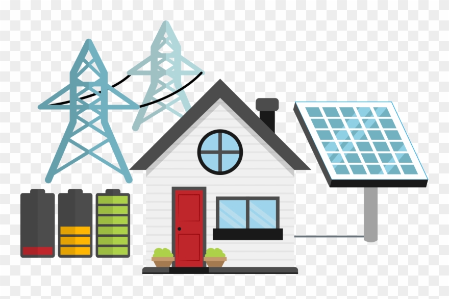 Black And White Library Power Plants Hybrid Spp - Types Of House Name Clipart