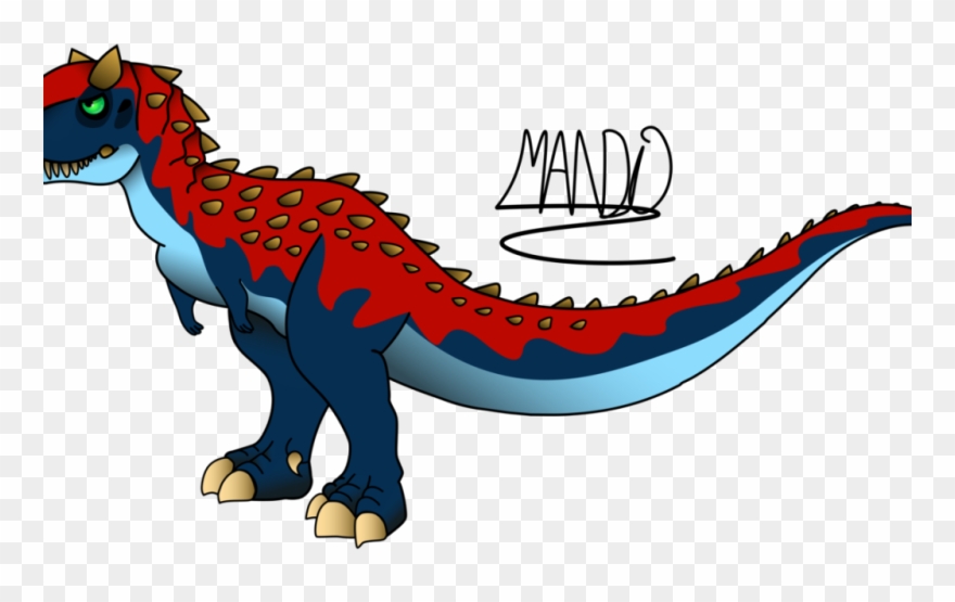 Draw Carnotaurus Easy Clipart