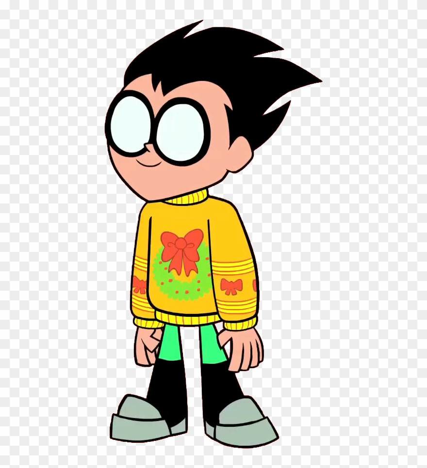 Teen Titans Characters Robin Png - Robin Clipart