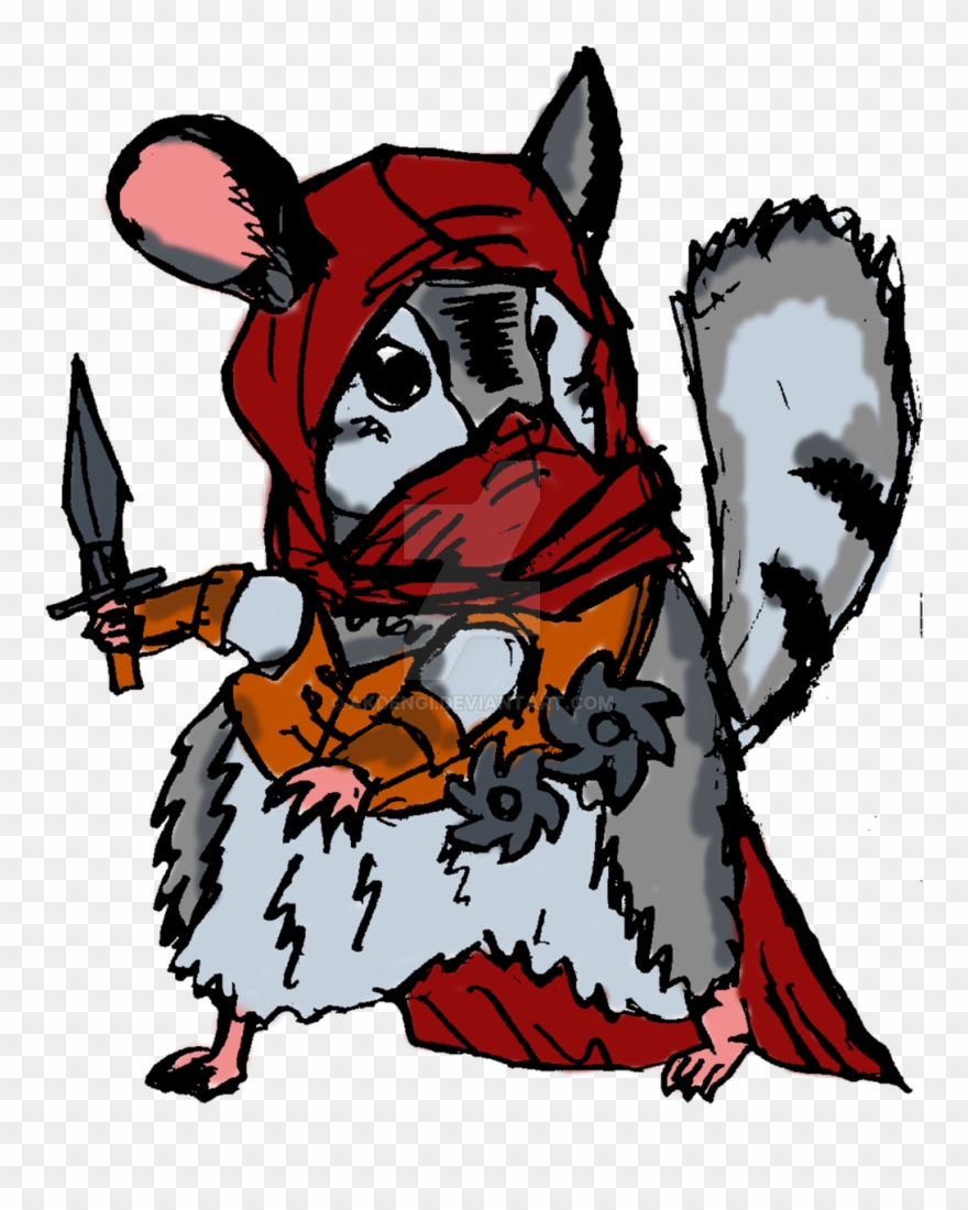 Warrior By Akdengi - Warrior Chinchilla Clipart