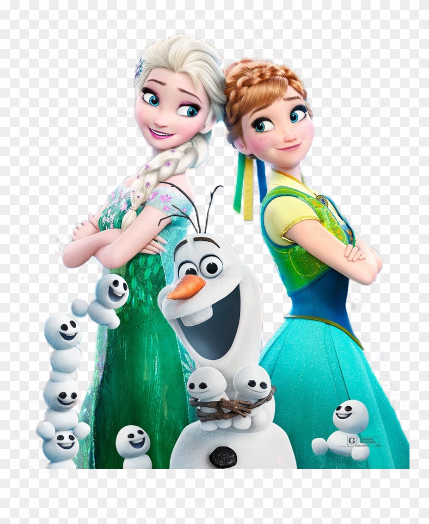 Frozen Png Clipart - Elsa Anna E Olaf Png Transparent Png