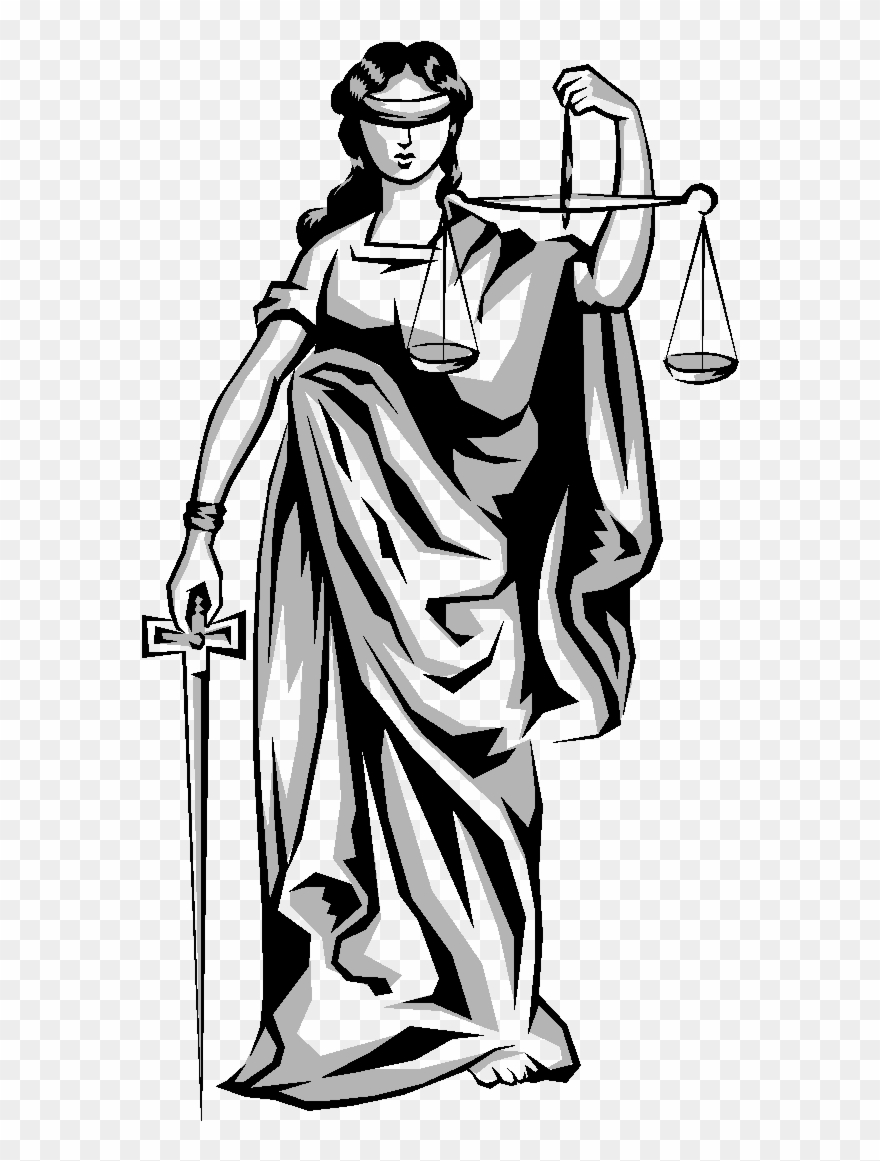 Weighing Scales Lady Justice Clipart