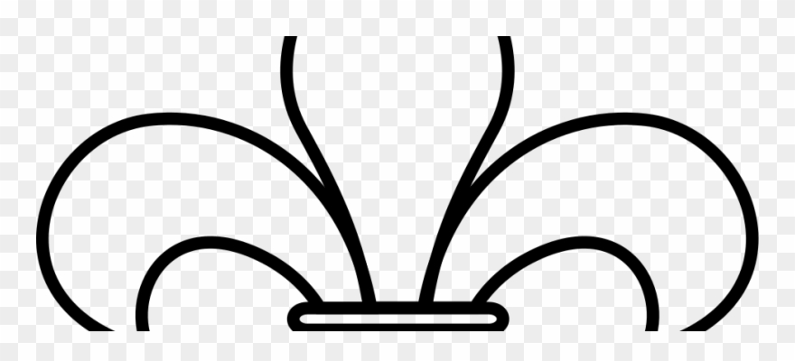Fleur De Lis Outline Clipart