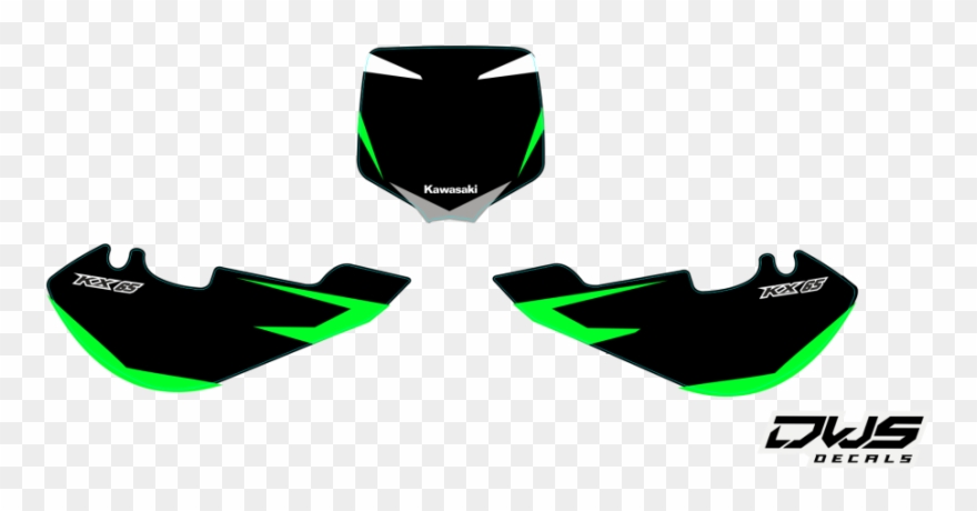 Nummerset Kawasaki Kx 65 Clipart