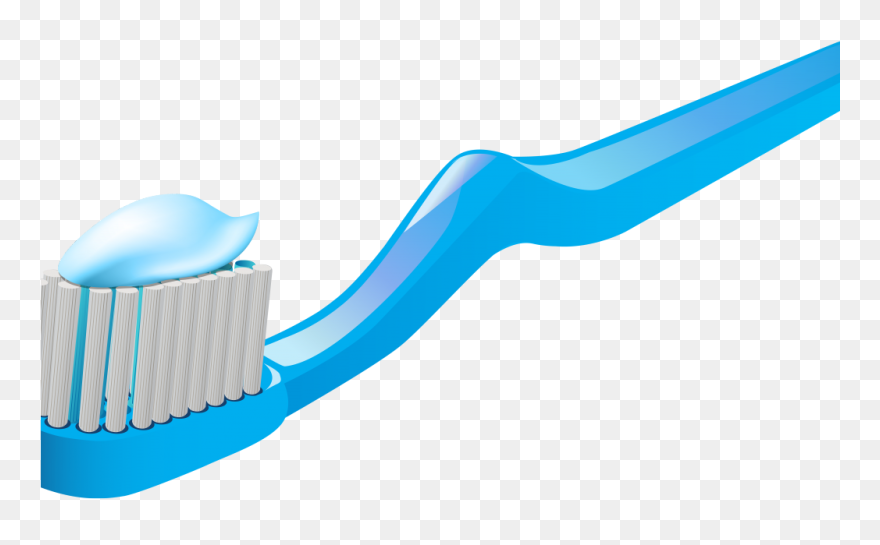 Toothbrush With Toothpaste Png Clipart