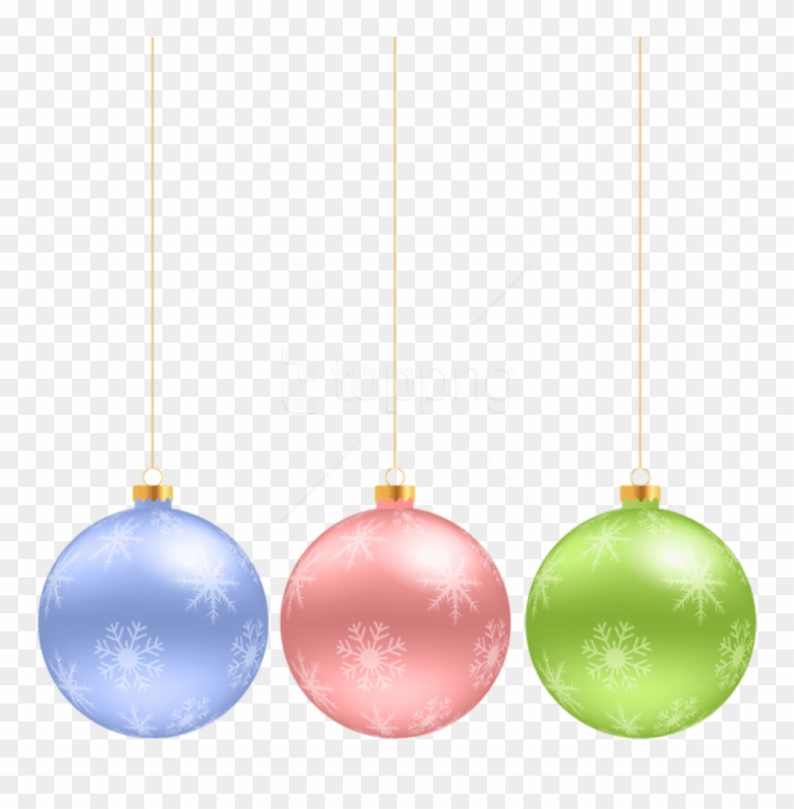 Christmas Hanging Ornaments Png - Christmas Ornament Clipart