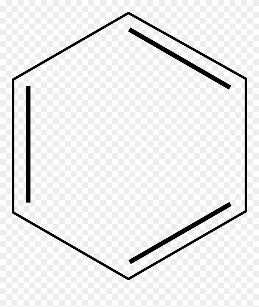 Benzene Compound,chemical Structure,free - Benzene Clip Art - Png Download