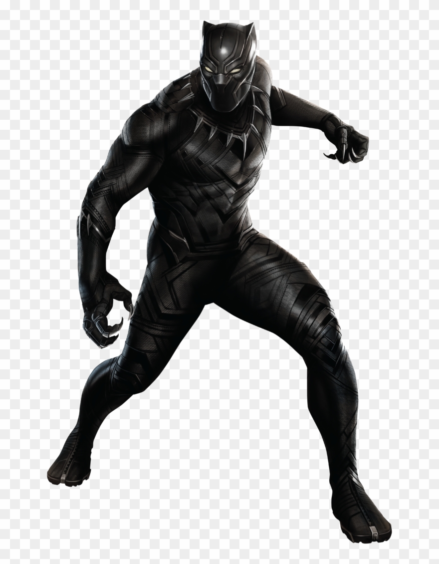 Sharon Ant-man America Carter Panther Black Iron Clipart - Black Panther Full Suit - Png Download