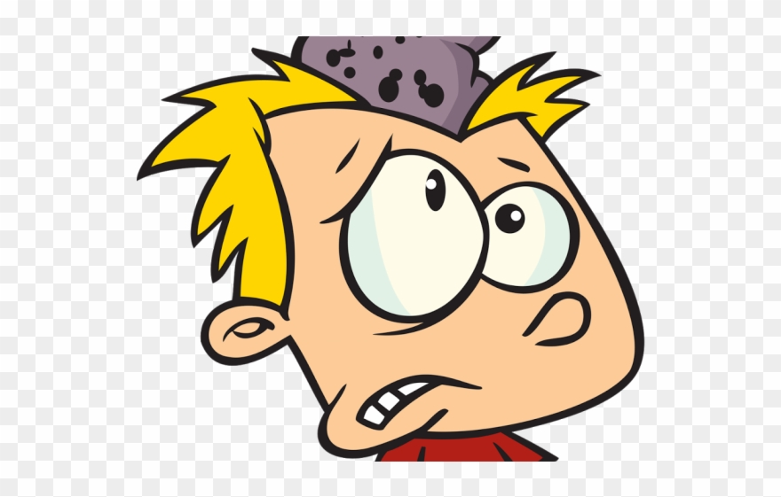 Sick Clipart Viral Fever - Brain Cartoon Clip Art - Png Download